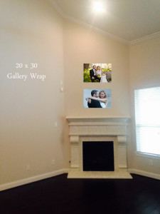 20 x 30 Gallery Wrap